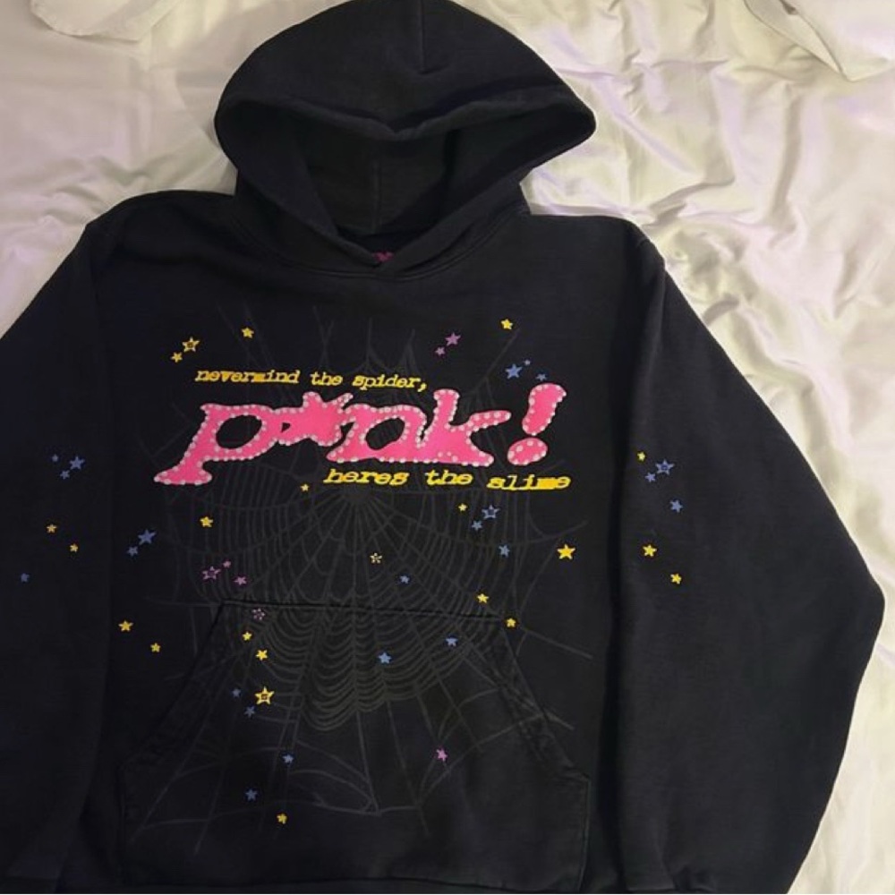 Spider hoodie black small in men’s
